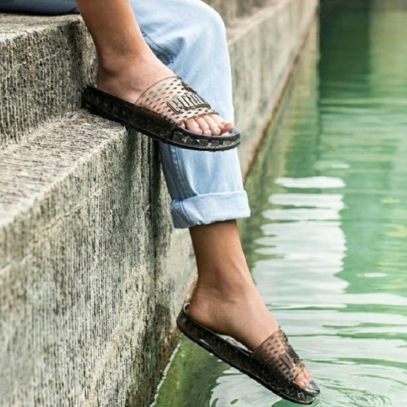 clear fenty jelly slides